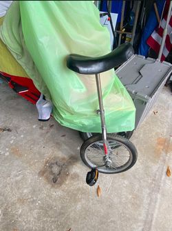 Vintage Avenir Chrome Unicycle 