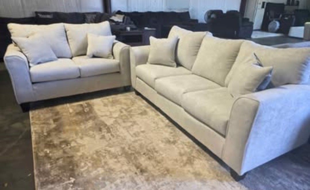 SUPER DEAL! Brand New Artisan Bora Feather Sofa/Loveseat Sets (TAX INCLUDED)