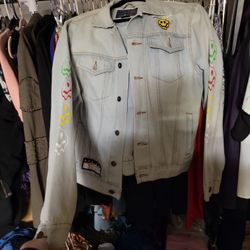 Medium Distressed Denim Jacket