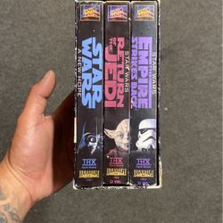 Original Star Wars Trilogy VHS Set 