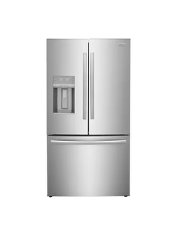 Frigidaire - Gallery 36 in. 23 cu. ft. Counter Depth French Door Refrigerator in Smudge-Proof Stainless Steel