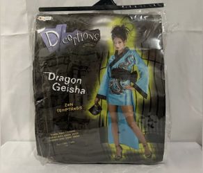 Geisha Halloween Costume Size 7-9