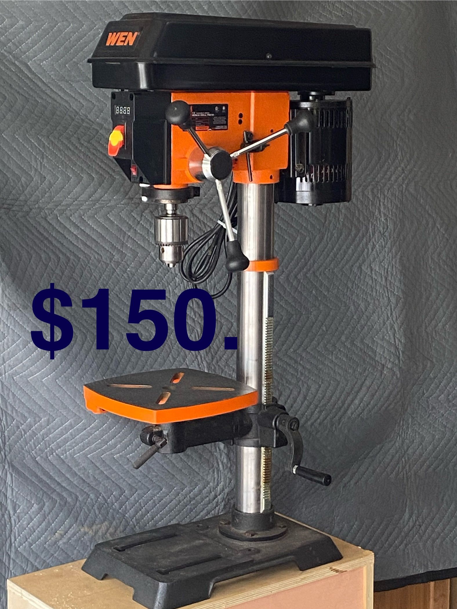 WEN 12” Variable Speed Drill Press