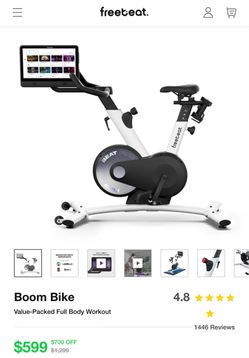 Brand new free beat boom bike with 15.6 inch touchscreen