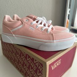 Light Pink Platform Vans 