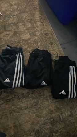 3 size small 9-10y adidas track style pants