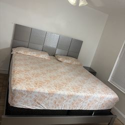 3 pieces bedroom set king size