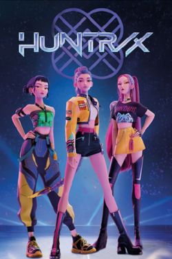 KPop Demon Hunters Girls Wall Poster 24"x36"