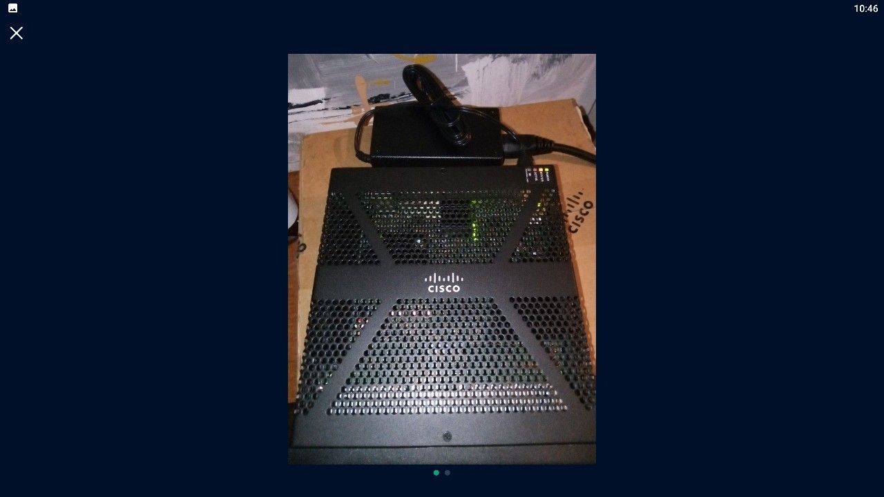 Cisco ASA 5506-X Firewall 8 Ports ASA5506 V01 w/ AC Adapter & M550 64GB SSD