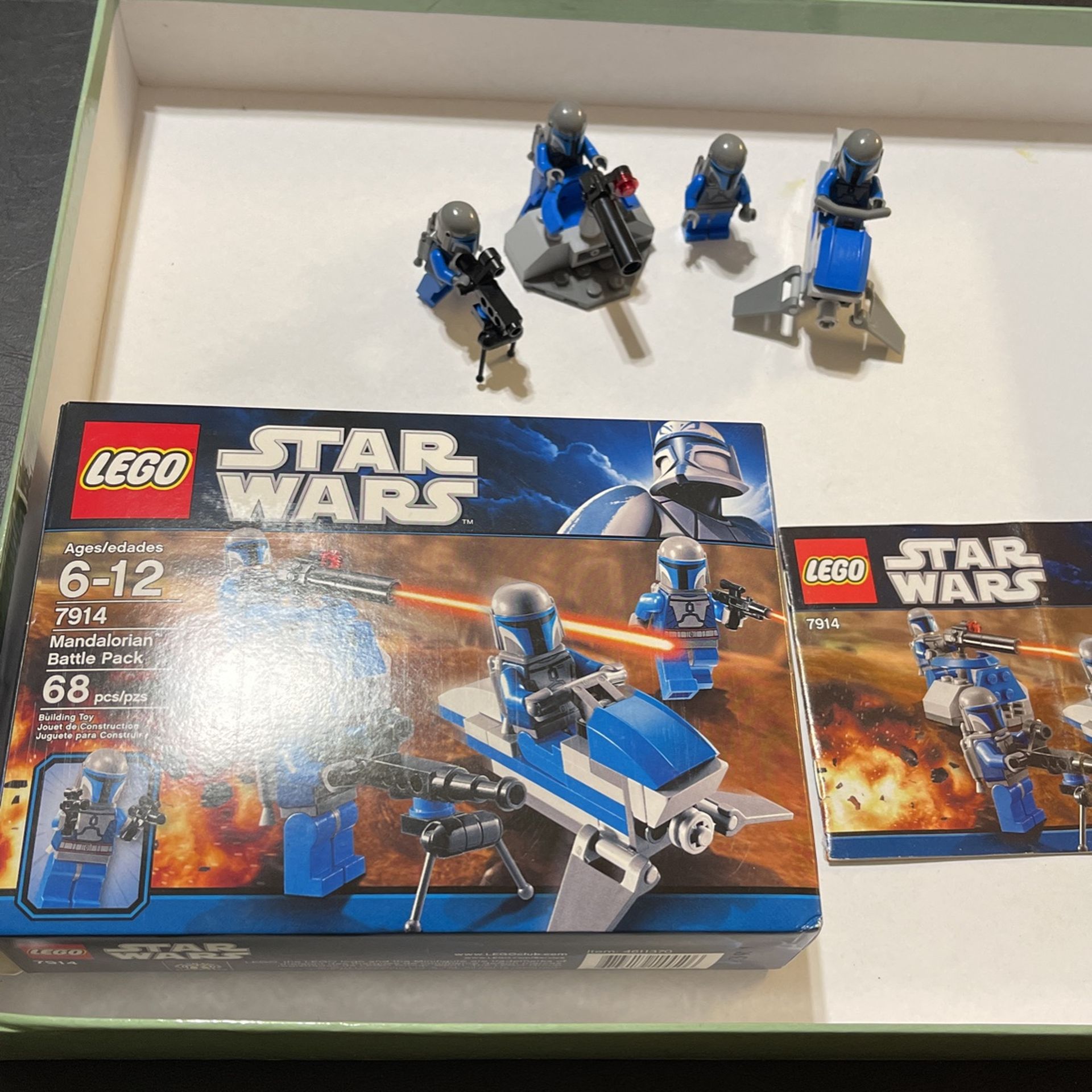 7914 Lego Star Wars Mandalorian Battle Pack Lego Set