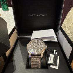 Hamilton Khaki DAY DATE Watch Green (Automatic) 