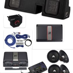 TOYOTA TACOMA CREW CABS FULL BASS AND VOICE PACKAGE INSTALLED