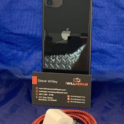 iPhone 11 Black 64GB Unlocked $535