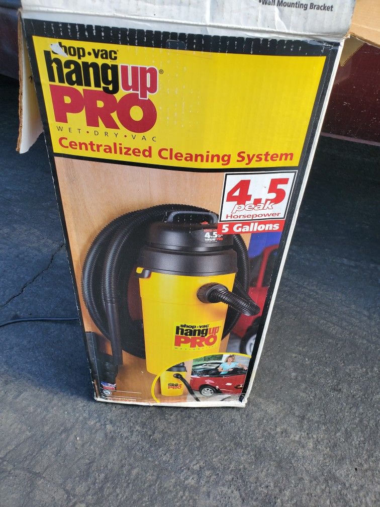 Shop Vac Pro Hang Up Pro Version Of Second Picture  Originally Over $200 Only Used A Couple Times 