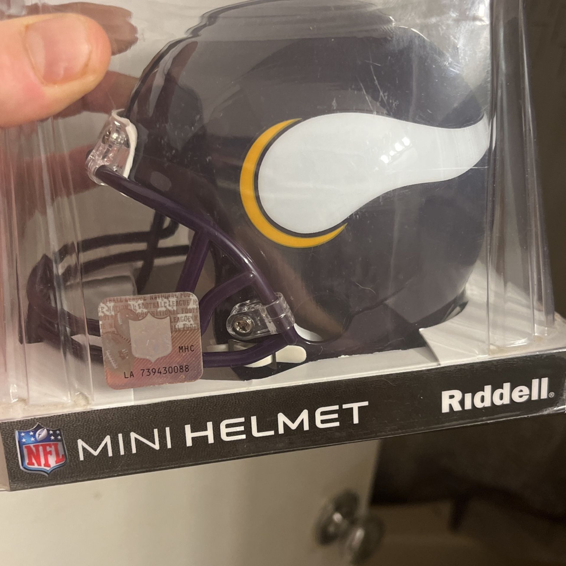 John Randel Signed Mini Helmet