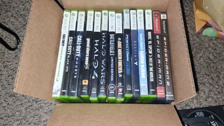 Xbox 360 & PS2 Video Game Lot