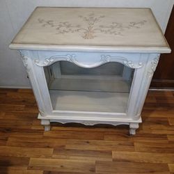Cute Cabinet For display Or Could Use As An End Table