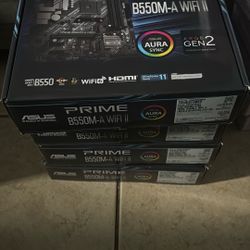 ASUS PRIME B550M-A WIFI II Motherboard – Brand New, WiFi 6, Ryzen Ready