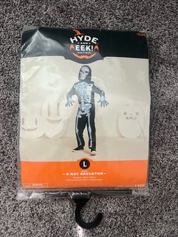 Kids X-Ray Skeleton Halloween Costume Size L