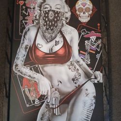 Framed Marilyn Monroe Photo