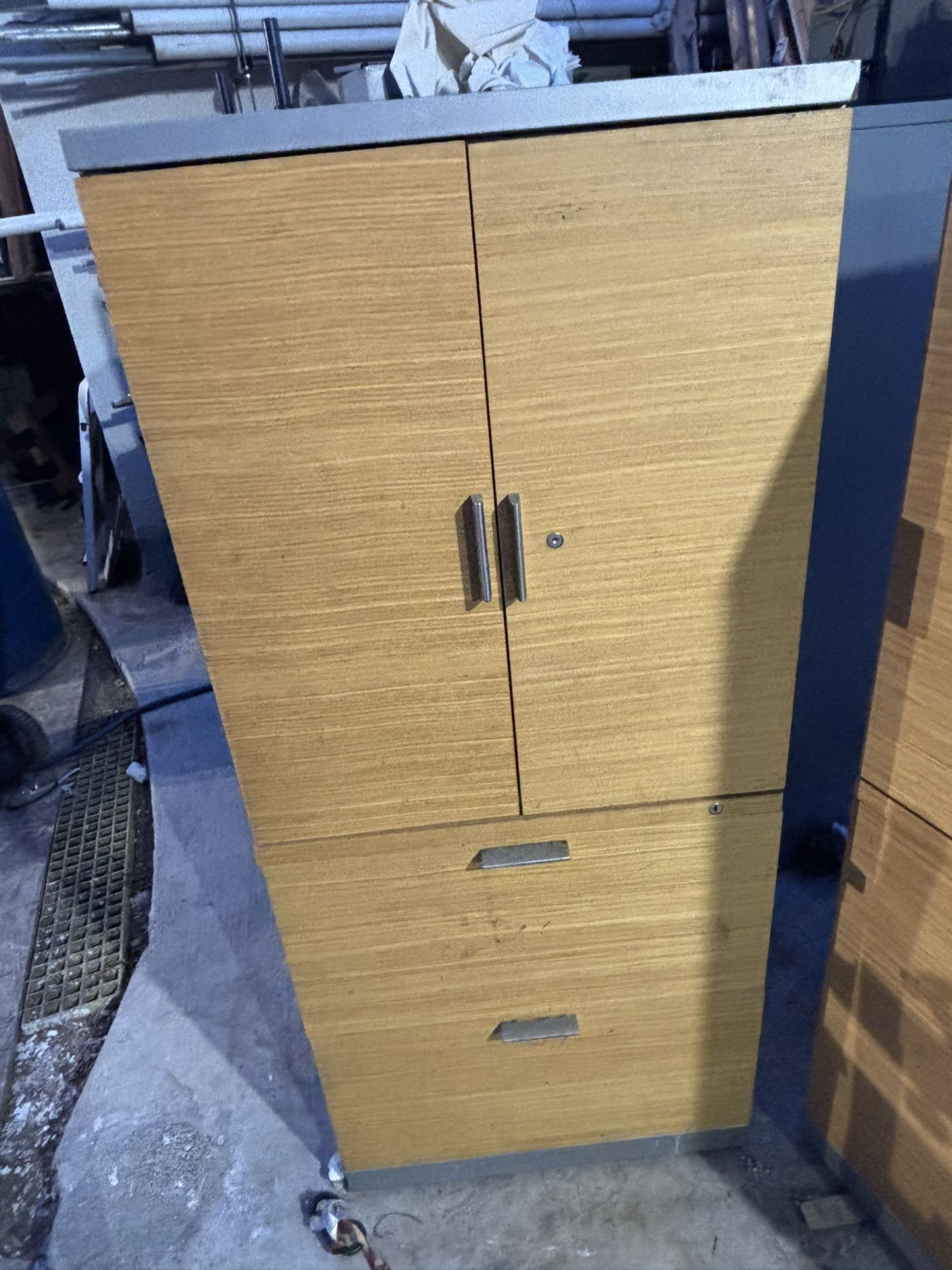 FOR SALE – Set of 3 Heavy-Duty Storage Cabinets