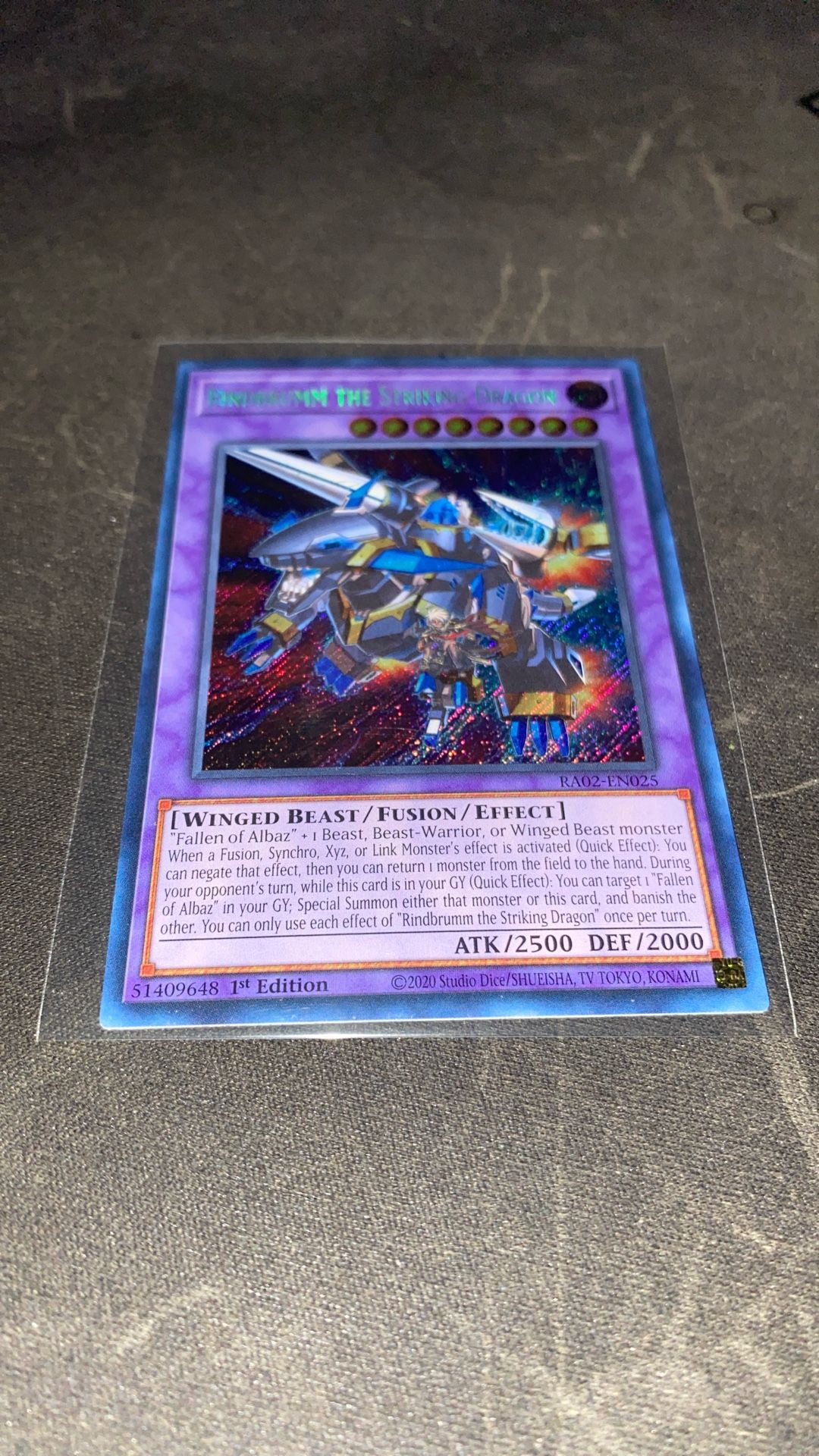 Rindbrumm The Striking Dragon