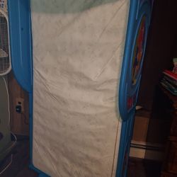 Baby Shark Toddler Bed With Mattress