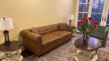 like-NEW couch (loveseat Separate)