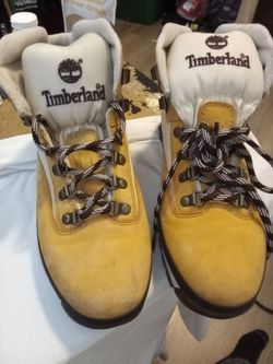 Timberland Wheat Nubuck Hiking Boots