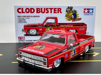 Mini GT x Kaido House 1:64 Chevrolet Silverado TAMIYA "Clod Buster" KHMG130