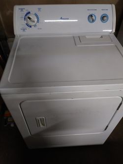 Amana electric dryer works great heavy duty extra large capacity