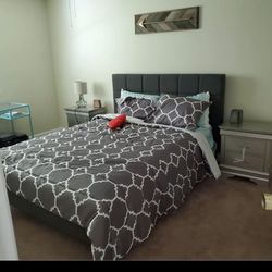Queen Platform Bed