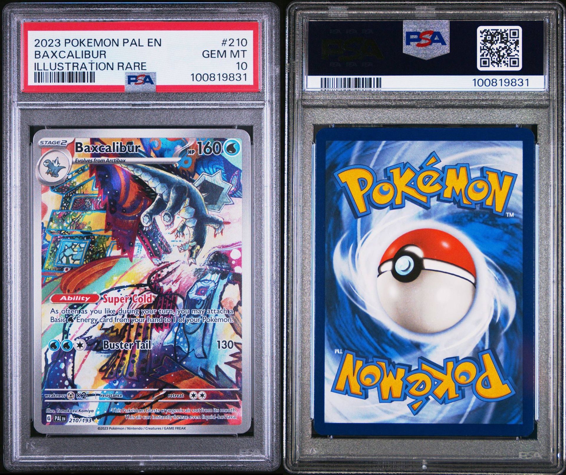 PSA 10 Baxcalibur 210