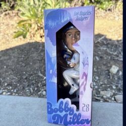 Bobby Miller Bobblehead Dodgers 2024