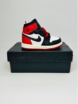 Jordan 1 Black Toe Reimagined (TD)