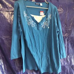 Plus Size Blouse Nwt 