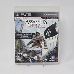 Assassin's Creed IV: Black Flag (PlayStation 3 PS3) CIB COMPLETE & TESTED