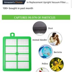 Replacement EL012B Electro H12 Hepa Filter Compatible with Electrolux EL4050 EL4