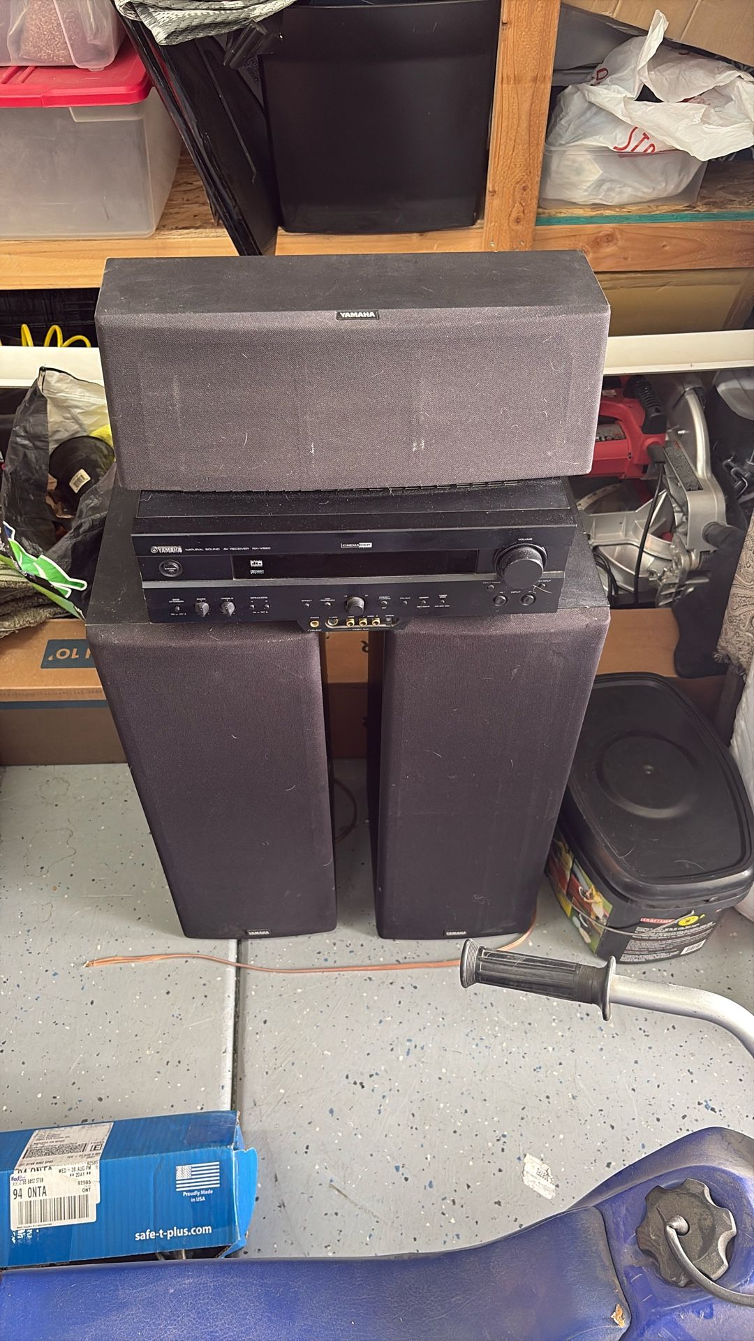Yamaha Surround Sound Great For Garage
