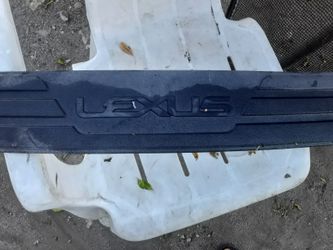 Lexus rx350 rear bumper protector step