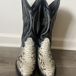 Exotic Python JB Dillon Boots Mens 6 1/2