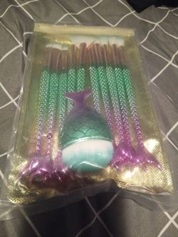 Mermaid Makeup Brush Set