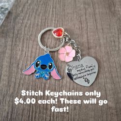 Stitch Keychains Only $4.00 Each