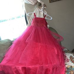 Pink Girls Dress