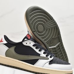 Jordan 1 Low Travis Scott Olive 188