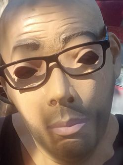 scary nerd mask halloween