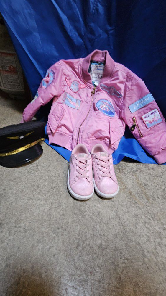 Pink Boeing Flight Jacket