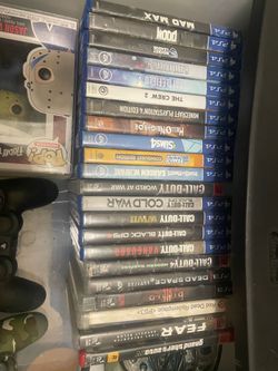 Ps3-Ps4 games 5-10$ each. CASH ONLY