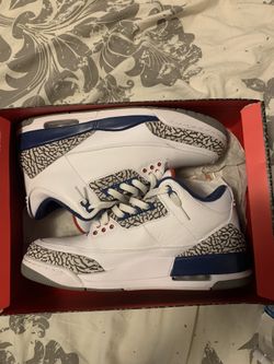 Jordan 3 True Blue size 12