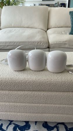 Google Nest WiFi Pro - 6E 3pack